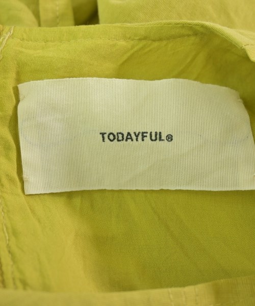 TODAYFUL（トゥデイフル）ブラウス 緑 サイズ:F レディース/2200715302484