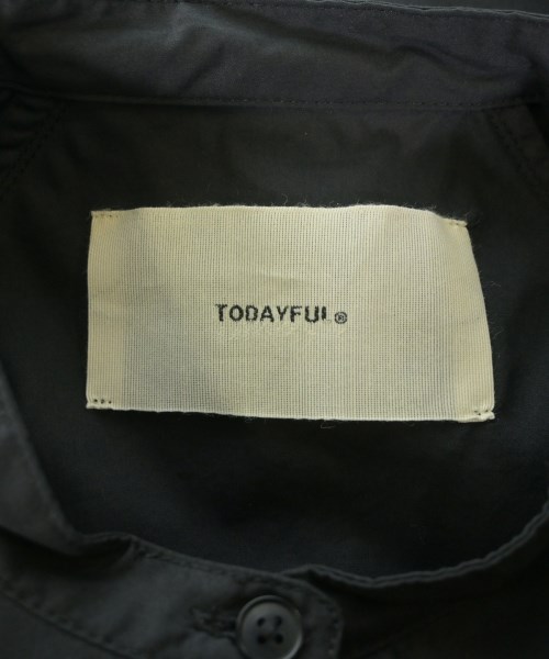 TODAYFUL（トゥデイフル）シャツワンピース 黒 サイズ:38(M位) レディース/2200718516109