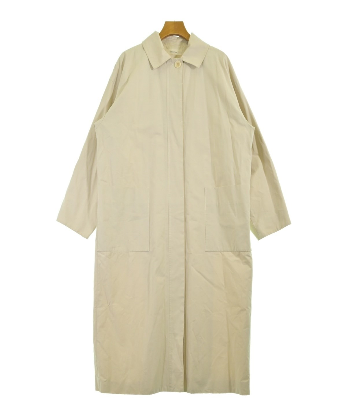 【新品】TODAYFUL ステンカラーオーバーコート ベージュ 36 S TODAYFUL（トゥデイフル）ステンカラーコート ベージュ サイズ:38(M位