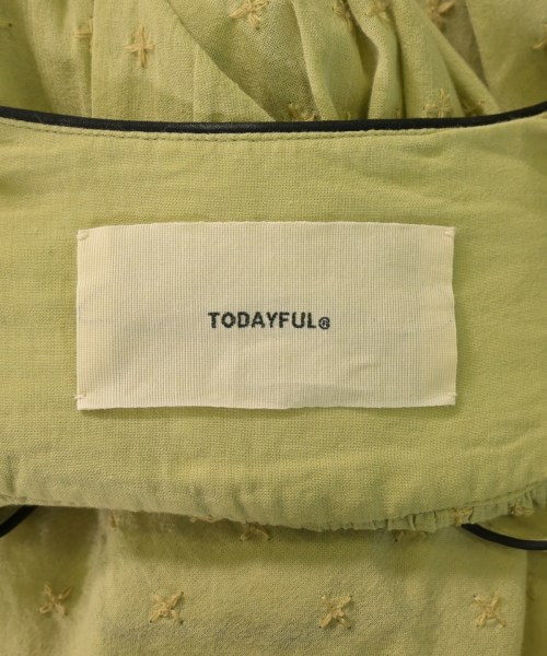 TODAYFUL（トゥデイフル）ワンピース 緑 サイズ:38(M位) レディース/2200717458141