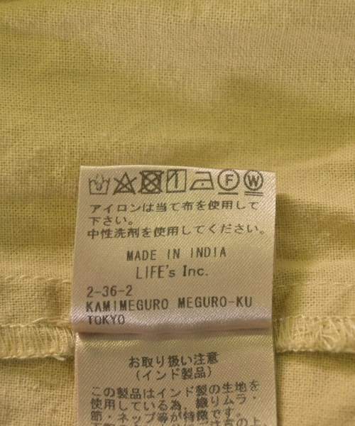 TODAYFUL（トゥデイフル）シャツワンピース ベージュ サイズ:36(S位) レディース/2200717458172