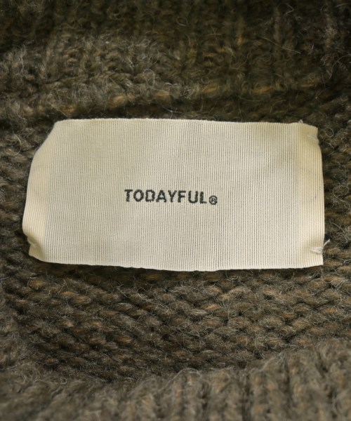 TODAYFUL（トゥデイフル）ニット・セーター カーキ サイズ:F レディース/2200717458257