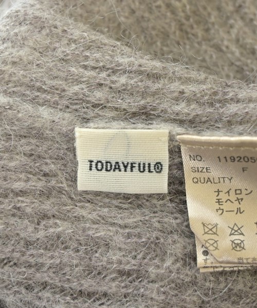 TODAYFUL（トゥデイフル）ニット・セーター 茶 サイズ:F レディース/2200717458295