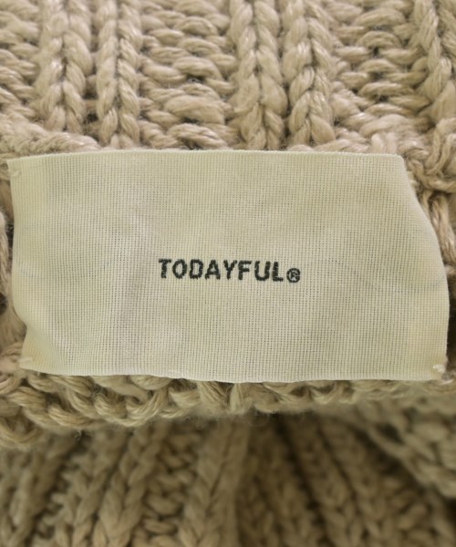 TODAYFUL（トゥデイフル）ベスト ベージュ サイズ:F レディース/2200717458356