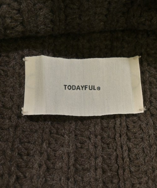 TODAYFUL（トゥデイフル）ニット・セーター 茶 サイズ:F レディース/2200717458400