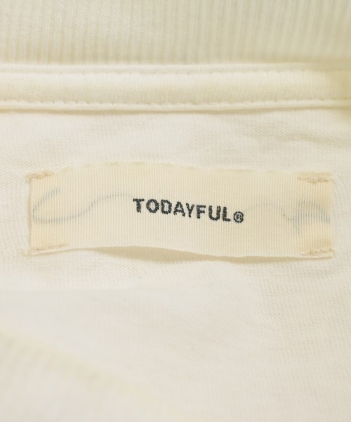 TODAYFUL（トゥデイフル）スウェット 白 サイズ:F レディース/2200717458455
