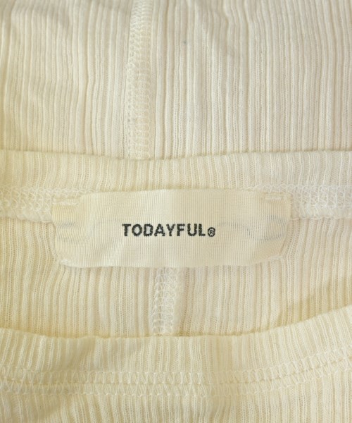 TODAYFUL（トゥデイフル）Tシャツ・カットソー 白 サイズ:F レディース/2200717458479