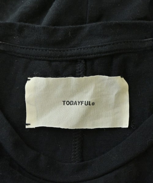 TODAYFUL（トゥデイフル）Tシャツ・カットソー 黒 サイズ:F レディース/2200717458523