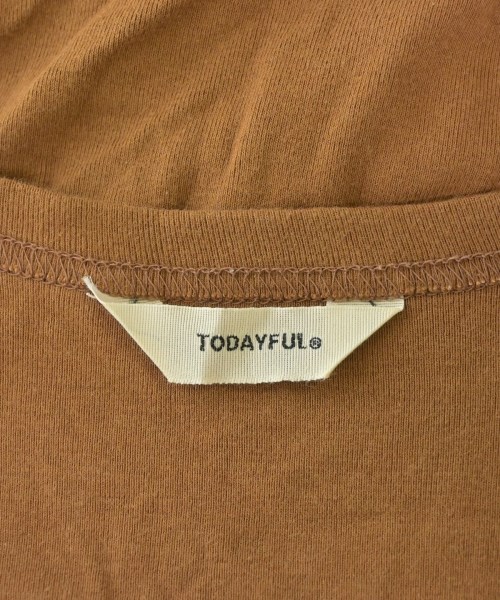 TODAYFUL（トゥデイフル）Tシャツ・カットソー 茶 サイズ:F レディース/2200717458530