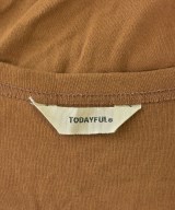 TODAYFUL（トゥデイフル）Tシャツ・カットソー 茶 サイズ:F レディース/2200717458530