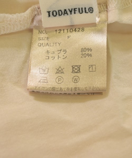 TODAYFUL（トゥデイフル）カジュアルシャツ ベージュ サイズ:F レディース/2200717458592