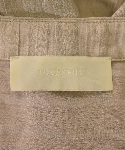 TODAYFUL（トゥデイフル）ブラウス ベージュ サイズ:F レディース/2200717458622