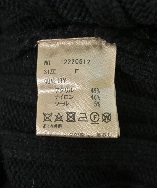 TODAYFUL（トゥデイフル）カーディガン 黒 サイズ:F レディース/2200721427027