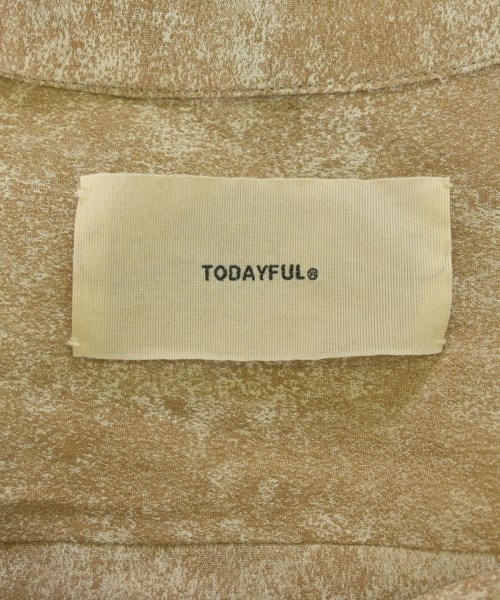 TODAYFUL（トゥデイフル）カジュアルシャツ 茶 サイズ:F レディース/2200718666132