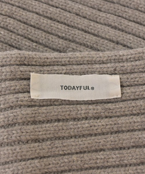 TODAYFUL（トゥデイフル）マフラー ベージュ サイズ:- レディース/2200724649020
