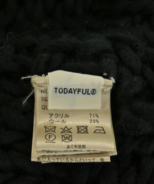 TODAYFUL（トゥデイフル）ベスト 黒 サイズ:F レディース/2200728475045