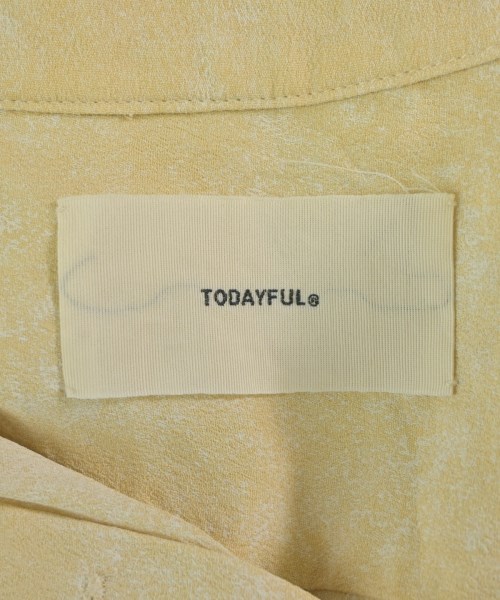 TODAYFUL（トゥデイフル）ブラウス 黄 サイズ:F レディース/2200723443032