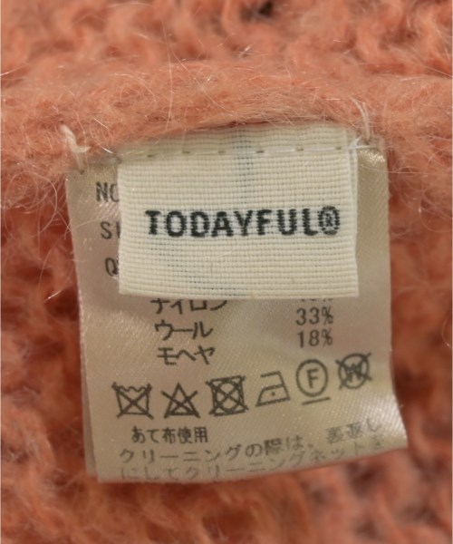 TODAYFUL（トゥデイフル）ニット・セーター オレンジ サイズ:F レディース/2200684660073