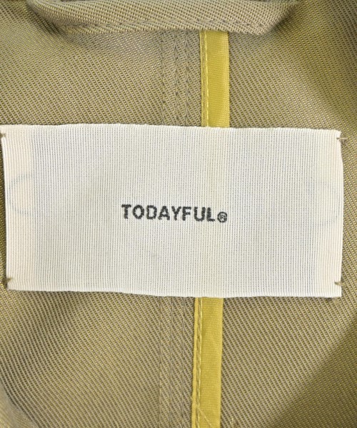 TODAYFUL（トゥデイフル）ステンカラーコート カーキ サイズ:36(S位) レディース/2200681824027