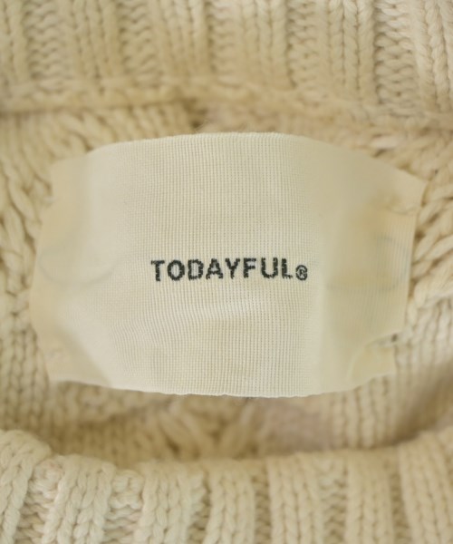 TODAYFUL（トゥデイフル）ニット・セーター ベージュ サイズ:F レディース/2200687487059