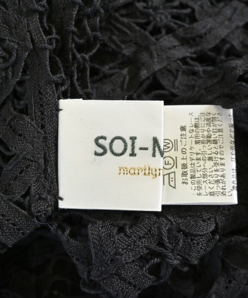 SOI-MeME（ソワメーム）ベスト 黒 サイズ:-(S位) レディース/2200705665049