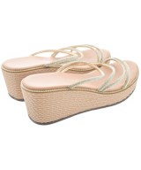 STACCATO（スタッカート）サンダル ベージュ サイズ:22.5cm レディース/2200628110107