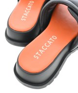 STACCATO（スタッカート）サンダル 黒 サイズ:23.5cm レディース/2200620655156