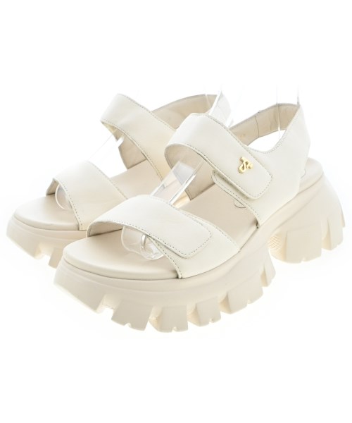 STACCATO(スタッカート)サンダル 白 サイズ:23cm/2200692750070