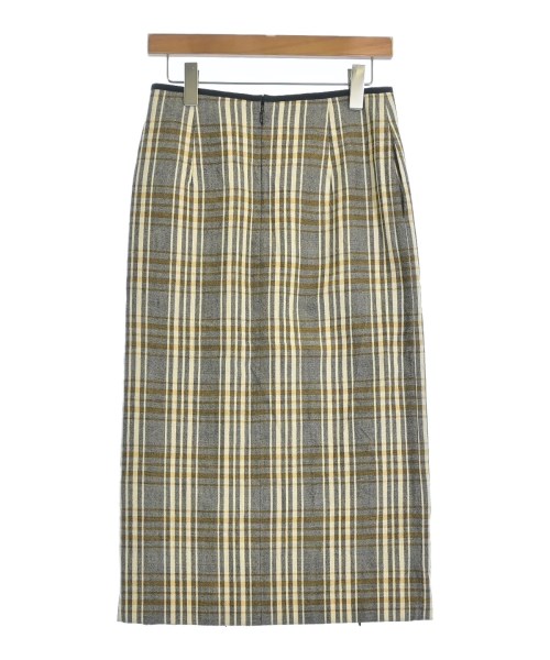 INSCRIRE（アンスクリア）ロング・マキシ丈スカート グレー サイズ:38(M位) レディース/2200622041247