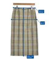 INSCRIRE（アンスクリア）ロング・マキシ丈スカート グレー サイズ:38(M位) レディース/2200622041247