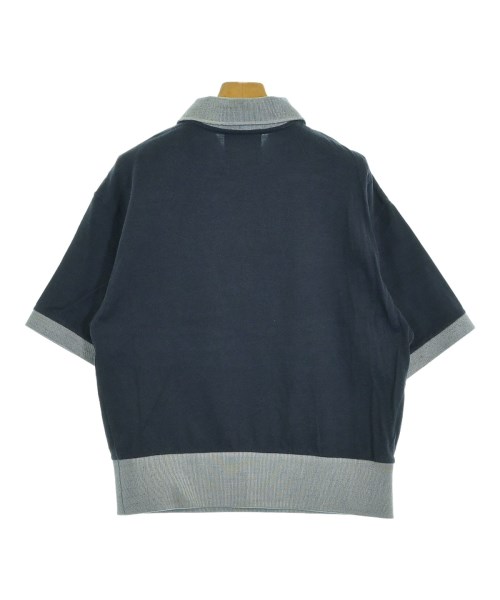 INSCRIRE（アンスクリア）ポロシャツ 紺 サイズ:M レディース/2200588911097