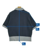 INSCRIRE（アンスクリア）ポロシャツ 紺 サイズ:M レディース/2200588911097