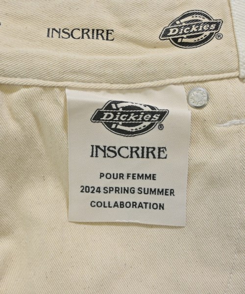 INSCRIRE（アンスクリア）クロップドパンツ 白 サイズ:M レディース/2200612817142