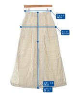 INSCRIRE（アンスクリア）ロング・マキシ丈スカート ベージュ サイズ:36(S位) レディース/2200625388042