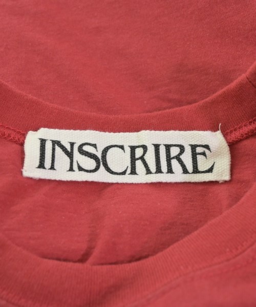 INSCRIRE（アンスクリア）ノースリーブ 赤 サイズ:38(M位) レディース/2200642241030