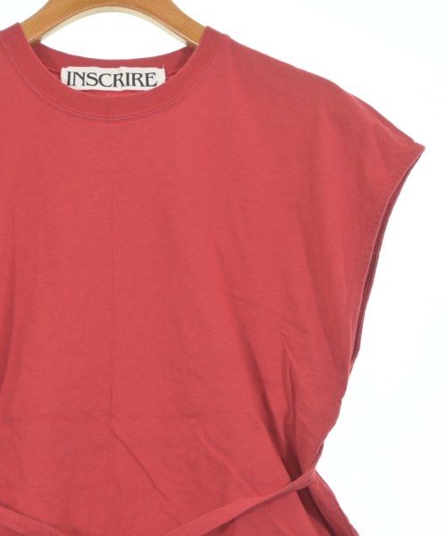 INSCRIRE（アンスクリア）ノースリーブ 赤 サイズ:38(M位) レディース/2200642241030