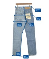 INSCRIRE（アンスクリア）デニムパンツ 紺 サイズ:36(S位) レディース/2200644612890