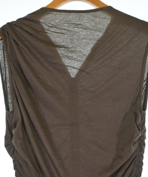 INSCRIRE（アンスクリア）ワンピース 茶 サイズ:36(S位) レディース/2200644747530