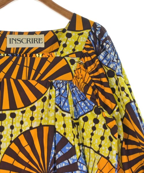 INSCRIRE（アンスクリア）ワンピース 青 サイズ:38(M位) レディース/2200622105024