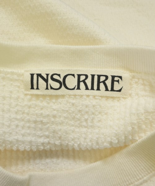 INSCRIRE（アンスクリア）Tシャツ・カットソー 白 サイズ:F レディース/2200623543016
