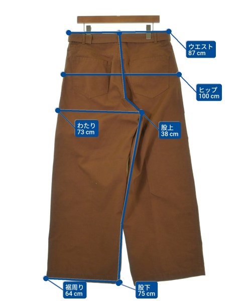 INSCRIRE（アンスクリア）その他 茶 サイズ:46(M位) メンズ/2200626807030