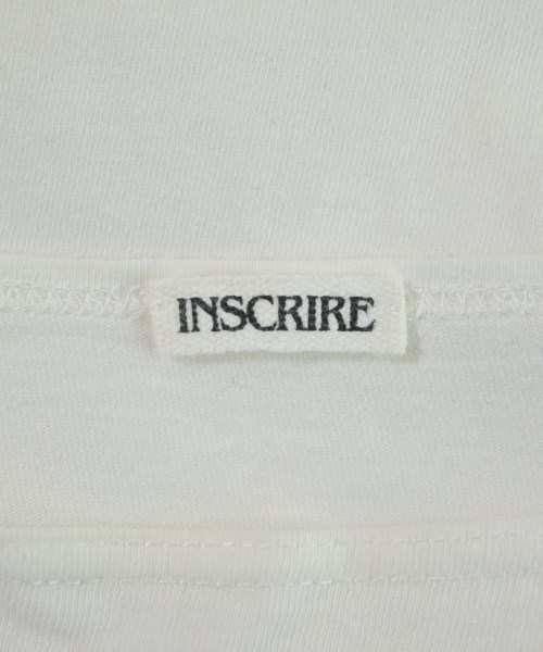 INSCRIRE（アンスクリア）Tシャツ・カットソー 白 サイズ:F レディース/2200629492035