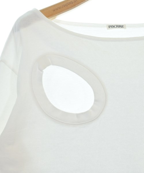 INSCRIRE（アンスクリア）Tシャツ・カットソー 白 サイズ:F レディース/2200629492035