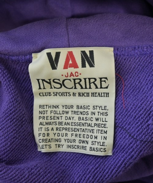 INSCRIRE（アンスクリア）パーカー 紫 サイズ:M レディース/2200614608014