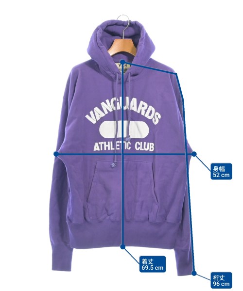 INSCRIRE（アンスクリア）パーカー 紫 サイズ:M レディース/2200614608014