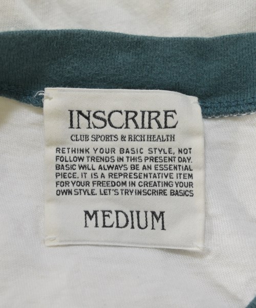INSCRIRE（アンスクリア）Tシャツ・カットソー 白 サイズ:M レディース/2200607290073