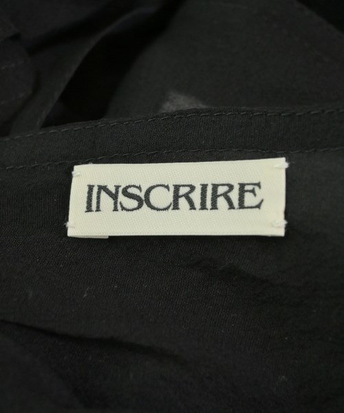 INSCRIRE（アンスクリア）ブラウス 黒 サイズ:38(M位) レディース/2200606594097