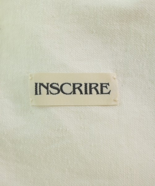 INSCRIRE（アンスクリア）スラックス 白 サイズ:36(M位) レディース/2200612266087