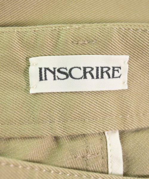 INSCRIRE（アンスクリア）チノパン ベージュ サイズ:36(S位) レディース/2200616730065