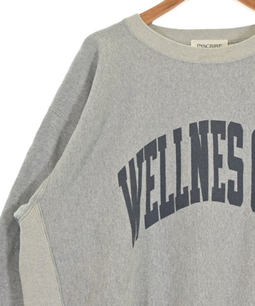 INSCRIRE（アンスクリア）スウェット グレー サイズ:XL レディース/2200615624044